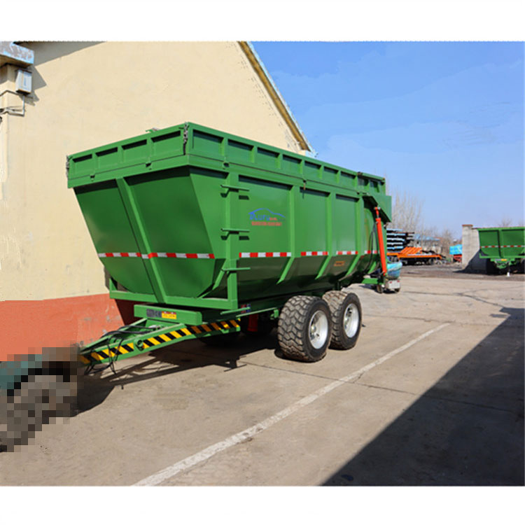 雙聯(lián)動自卸青儲拖車